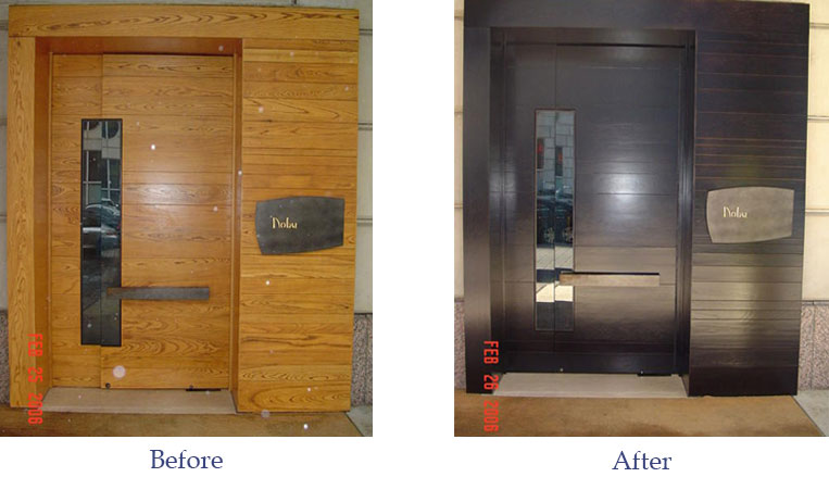 before-after-commercial-touchups-elevator-door