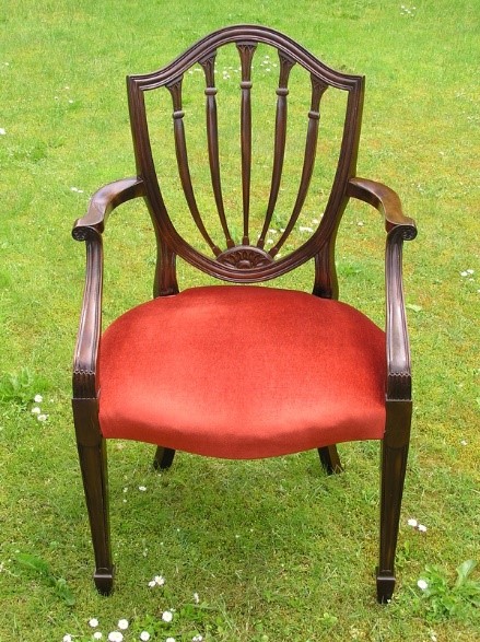 hepplewhite chair back