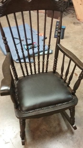 Bannister stick back chair