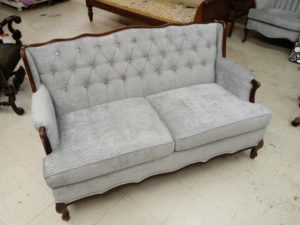 loveseat upholstery cushion replacement - after picture