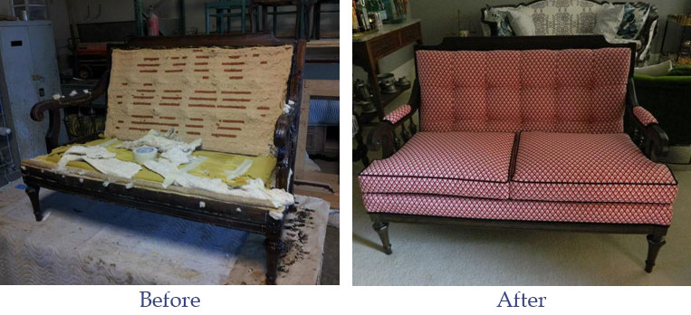 before-after-furniture-upholstery-red-loveseat